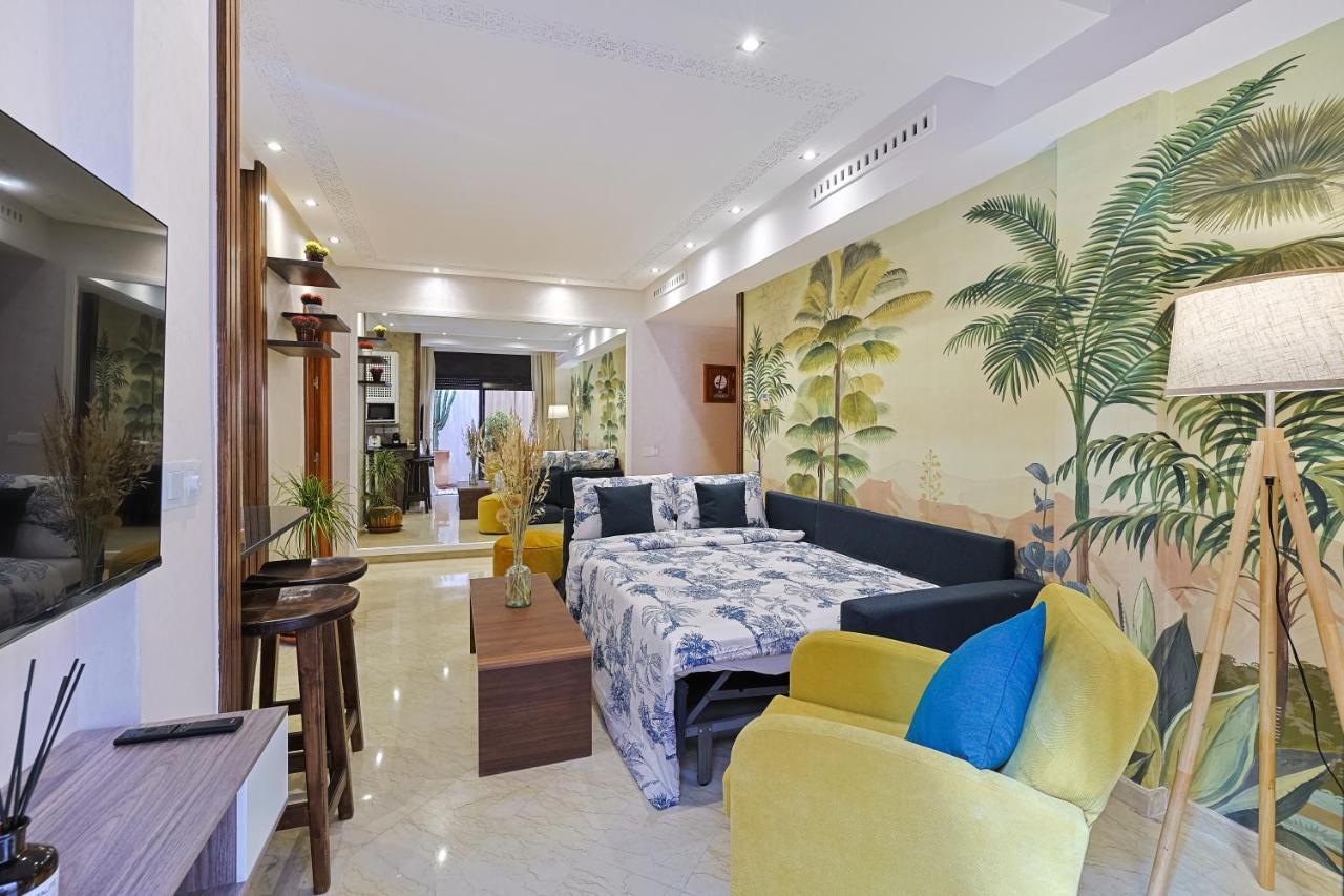 Oasis - Appartement Authentique A Gueliz Marrakesch Exterior foto